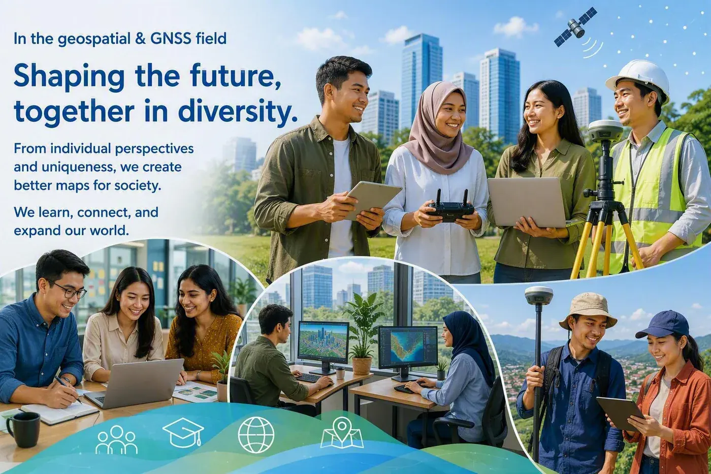 Developing diverse talent in the geospatial and GNSS fields